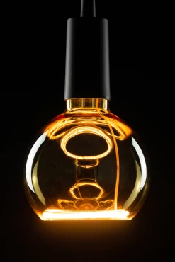 Heitronic LED Leuchtmittel Floating Globe R125 Gold E27