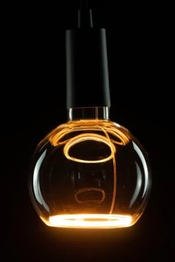 Heitronic LED Leuchtmittel Floating Globe R125 Klar E27