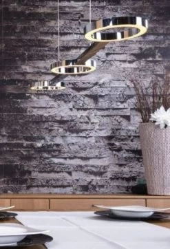 Heitronic LED Pendelleuchte MALMO Chrom