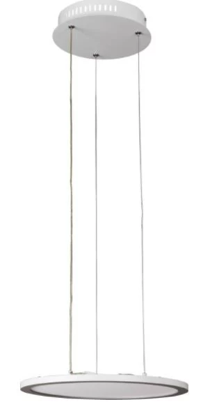 Heitronic LED Pendelleuchte REDONDO Weiß 60 Cm 4 Heitronic LED Pendelleuchte REDONDO Weiß 60 Cm – Bild 2