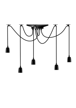 Heitronic Pendelleuchte New York 5-armig Schwarz E27 -Paulmann Store heitronic pendelleuchte new york 5 armig schwarz e27 129558 12894 Torh 1280x1280