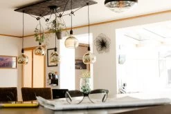 Heitronic Pendelleuchte New York 5-armig Schwarz E27