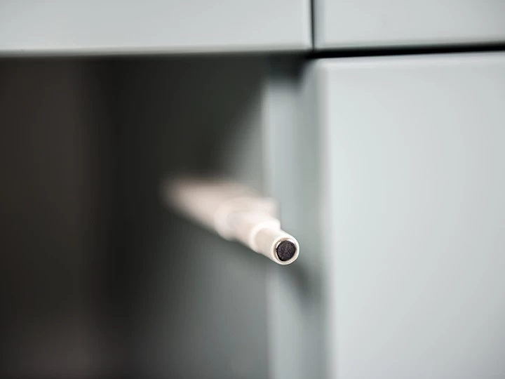 Highboard Joan Eiche & Grün 109cm Livingruhm 7 Highboard Joan Eiche & Grün 109cm Livingruhm – Bild 5