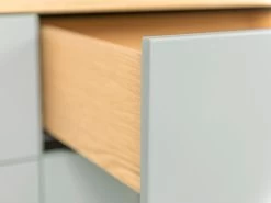 Highboard Joan Eiche & Weiß 109cm Livingruhm -Paulmann Store highboard joan eiche weib 109cm livingruhm 1308667 75 453 1280x1280