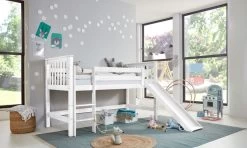 Relita Hochbett Kinderbett Kick 90 X 200 Cm Buche Massiv Natur -Paulmann Store hochbett kinderbett kick 90x200 cm buche massiv natur 12923 11709 ziNY 1280x1280