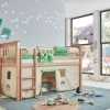 Relita Hochbett Kinderbett Kick 90 X 200 Cm Buche Massiv Natur -Paulmann Store hochbett kinderbett kick 90x200 cm buche massiv natur 12923 11709 1280x1280