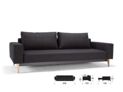 Innovation Idun Schlafsofa 3-Sitzer Mit Armlehnen