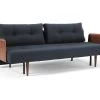 Innovation Recast Plus Mit Holz-Armlehnen Schlafsofa 3-Sitzer