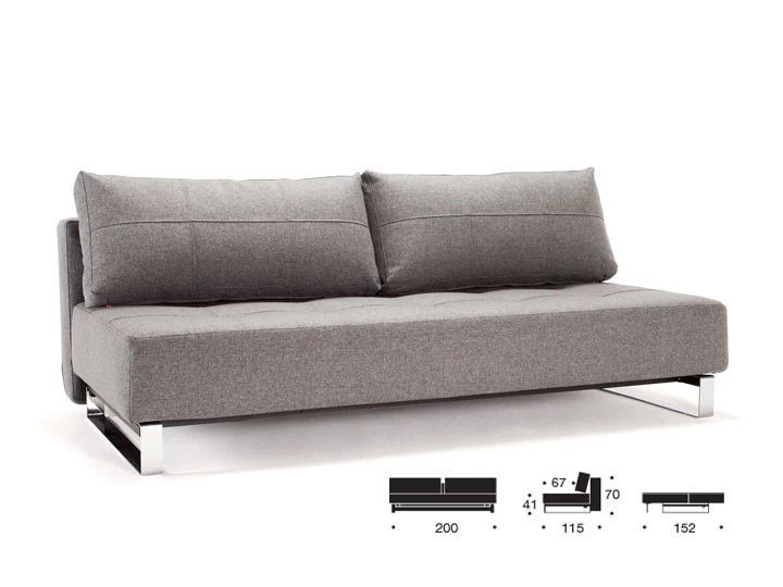 Innovation Supremax Deluxe Schlafsofa 3-Sitzer Sofa 4 Innovation Supremax Deluxe Schlafsofa 3-Sitzer Sofa – Bild 2