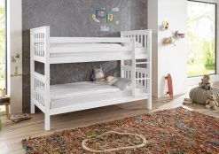 Relita Kinderbett Einzelbett Kick 90 X 200 Cm Buche Massiv Weiß
