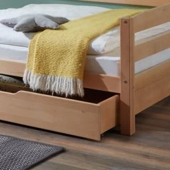 Relita Kinderbett Nora 120 X 200 Cm Mit Bettkasten Buche Massiv Natur -Paulmann Store kinderbett nora mit bettkasten 120x200cm buche massiv natur 61 022 1 anS3 1280x1280