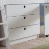 Relita Schubladenkommode KIM Buche Massiv Weiss Lackiert -Paulmann Store kinderbett relita schubladenkommode kim buche massiv weiss 1280x1280