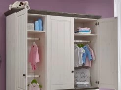 Kleiderschrank Jolina 3 Türig Kiefer Massiv Weiß Gewachst -Paulmann Store kleiderschrank jolina 3 turig kiefer massiv weib gewachst 10471 nsGU 1280x1280