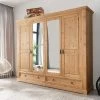 Livingruhm Kleiderschrank Kiefer Massiv Montan Eichefarbig 4 Türig Mit Spiegel 1 Livingruhm Kleiderschrank Kiefer Massiv Montan Eichefarbig 4 Türig Mit Spiegel -Paulmann Store kleiderschrank kiefer massiv montan eichefarbig 4 turig mit 11911 1280x1280