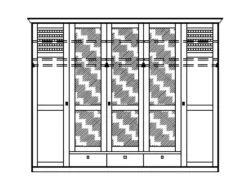 Livingruhm Kleiderschrank Landhaus Romantica 5 Türig Pinie Bernstein -Paulmann Store kleiderschrank landhaus romantica 5 turig pinie bernstein 55 013 NEhQ 1280x1280