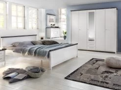 Kleiderschrank Malibu Kiefer Massiv Weiss/braun 5 Türig -Paulmann Store kleiderschrank malibu kiefer massiv weiss braun 5 turig 12 10269 AGpW 1280x1280