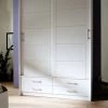 Livingruhm Kleiderschrank Annika Fichte Massiv Weiss Schiebetüren 2 Türig -Paulmann Store kleiderschrank schiebeturen 2 turig annika fichte massiv weiss 11898 1280x1280