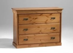 Livingruhm Kommode Matrei Kiefer Massiv Honig