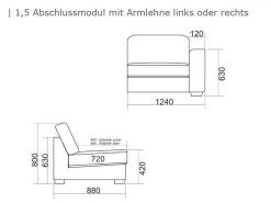 Livingruhm Bari Gartenlounge Set-A 8-teilig Silvertex -Paulmann Store lounge bari fur den garten set a 8 teilig silvertex livingruhm 47 058 LsOc 1280x1280