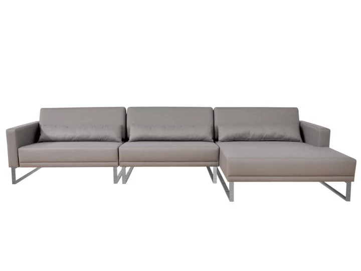 Livingruhm Bari Loungegruppe Modul Mitte 1,5-Sitzer Silvertex 7 Livingruhm Bari Loungegruppe Modul Mitte 1,5-Sitzer Silvertex – Bild 5