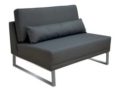 Livingruhm Bari Loungegruppe Modul Mitte 1,5-Sitzer Silvertex