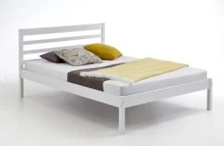 Livingruhm Massivholzbett Hänga Nadelholz Lackiert