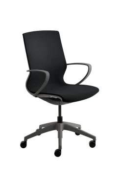 Mayer Sitzmöbel MyMorris Schwarz Drehsessel