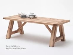 MCA Furniture Bristol Esstisch Eiche Massiv 260 X 100 Cm -Paulmann Store mca furniture bristol esstisch eiche massiv 260x100 71 132 AzAR 1280x1280