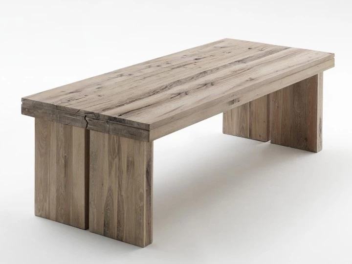 MCA Furniture Dublin Esstisch Eiche Massiv 220 X 100 Cm 4 MCA Furniture Dublin Esstisch Eiche Massiv 220 X 100 Cm – Bild 2