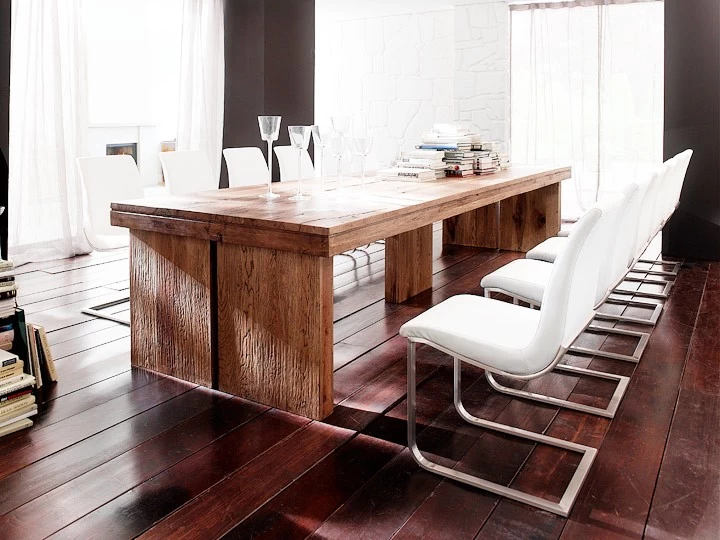 MCA Furniture Dublin Esstisch Eiche Massiv 260 X 100 Cm 3 MCA Furniture Dublin Esstisch Eiche Massiv 260 X 100 Cm