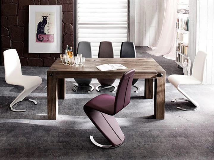 MCA Furniture Leeds Esstisch Eiche Massiv 180 X 90 Cm 6 MCA Furniture Leeds Esstisch Eiche Massiv 180 X 90 Cm – Bild 4