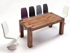 MCA Furniture Leeds Esstisch Eiche Massiv 180 X 90 Cm