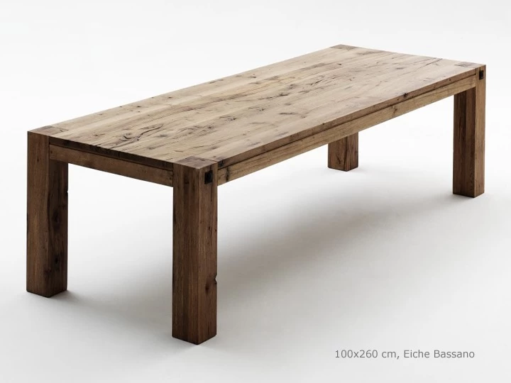 MCA Furniture Leeds Esstisch Eiche Massiv 260 X 100 Cm 5 MCA Furniture Leeds Esstisch Eiche Massiv 260 X 100 Cm – Bild 3