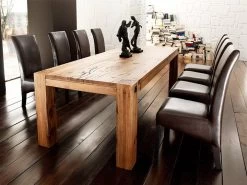 MCA Furniture Leeds Esstisch Eiche Massiv 260 X 100 Cm