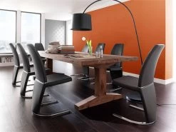 MCA Furniture Lunch Esstisch Eiche Massiv 220x100 Cm