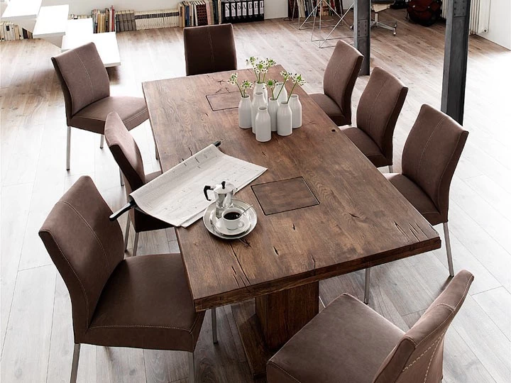 MCA Furniture Manchester Esstisch Eiche Massiv 260 X 100 Cm 5 MCA Furniture Manchester Esstisch Eiche Massiv 260 X 100 Cm – Bild 3