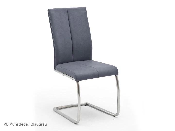 MCA Furniture Stuhl Flores C 2er Set Freischwinger Kunstleder & Rundrohr 7 MCA Furniture Stuhl Flores C 2er Set Freischwinger Kunstleder & Rundrohr – Bild 5