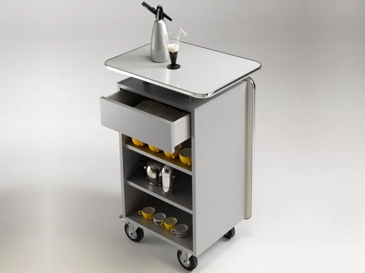 Livingruhm Theke Hochglanz Rot 5 Livingruhm Theke Hochglanz Rot – Bild 3