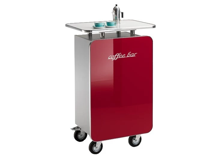 Livingruhm Theke Hochglanz Rot 4 Livingruhm Theke Hochglanz Rot – Bild 2