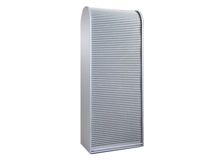 Livingruhm Aktenschrank Mit Rollladen Abschließbar Silber 80cm Klenk Collection 4 Livingruhm Aktenschrank Mit Rollladen Abschließbar Silber 80cm Klenk Collection – Bild 2