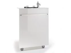 Livingruhm Jacky Theke Hochglanz Weiß