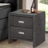 Nachtkommode Laura Anthrazit Mit 2 Schubladen -Paulmann Store nachtkommode laura anthrazit mit 2 schubladen 1296243 12269 1280x1280