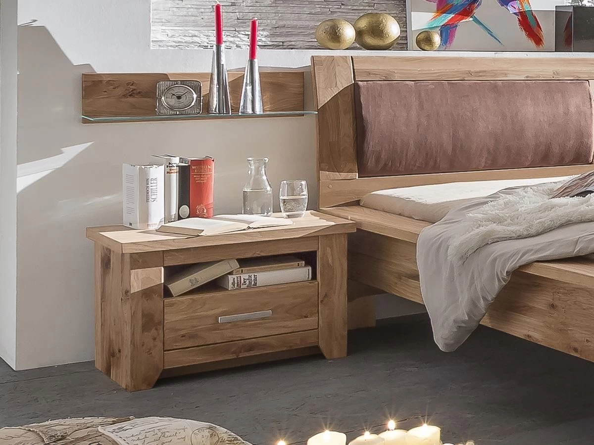 Livingruhm Nachtkommode Toronto Eiche Teilmassiv Geölt 3 Livingruhm Nachtkommode Toronto Eiche Teilmassiv Geölt