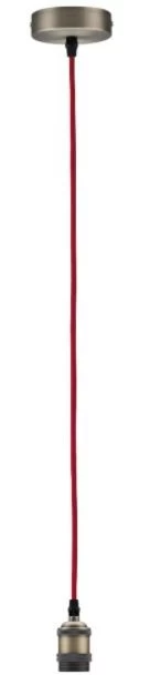 Paulmann Pendelfassung Rot E27