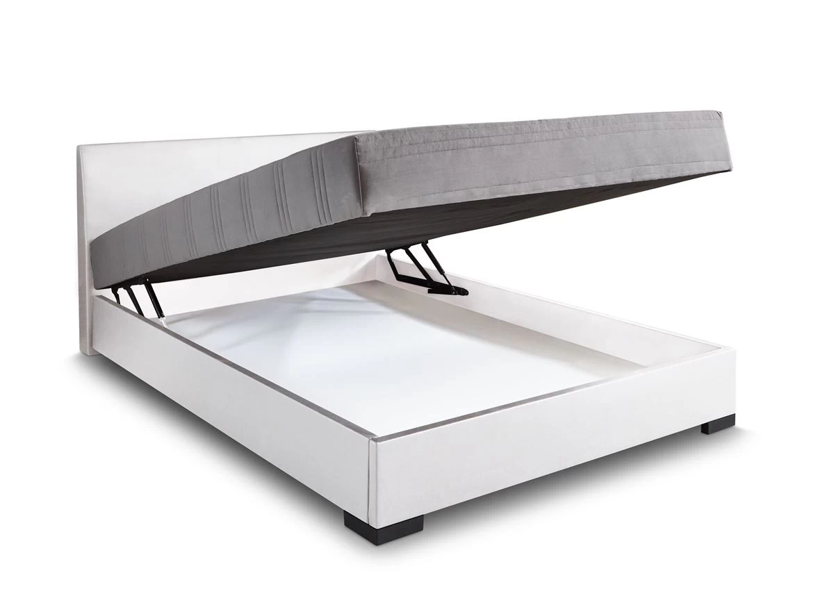 Relita Polsterbett Mels 140 X 200 Cm Weiß Mit Bettkasten 6 Relita Polsterbett Mels 140 X 200 Cm Weiß Mit Bettkasten – Bild 4