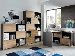 Livingruhm Regal Mit 5 Schiebetüren Anthrazit Eiche Dekor 16 Livingruhm Regal Mit 5 Schiebetüren Anthrazit Eiche Dekor -Paulmann Store regal nisse mit 5 schiebeturen anthrazit eiche dekor 128 10212 GgJB 1280x1280