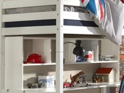 Regalaufsatz Ilka Weiß Passend Zu Schreibtisch Für Kinderbett Toli - Campus