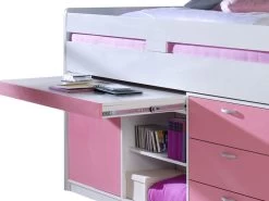 Relita Hochbett Bonny 90 X 200 Cm Rosa Funktionsbett Inkl. Rollrost 7 Relita Hochbett Bonny 90 X 200 Cm Rosa Funktionsbett Inkl. Rollrost -Paulmann Store relita bonny 90x200 cm funktionsbett hochbett rosa inkl rollrost 61 060 1 GUSu 1280x1280