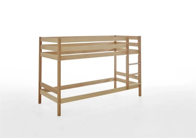 Relita Etagenbett Lupo Mit 2 Liegeflächen 90 X 200 Cm, Ohne Lattenrost, Buche Massiv Geölt 4 Relita Etagenbett Lupo Mit 2 Liegeflächen 90 X 200 Cm, Ohne Lattenrost, Buche Massiv Geölt – Bild 2