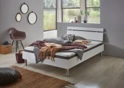 Relita Futonbett Kian Weiß Ohne Kopfteil, Inkl. Matratze, Rollrost Und Füße In Silber 140 X 200 Cm 6 Relita Futonbett Kian Weiß Ohne Kopfteil, Inkl. Matratze, Rollrost Und Füße In Silber 140 X 200 Cm -Paulmann Store relita futonbett kian weib ohne kopfteil inkl matratze rollrost 14611 a2uC 1280x1280